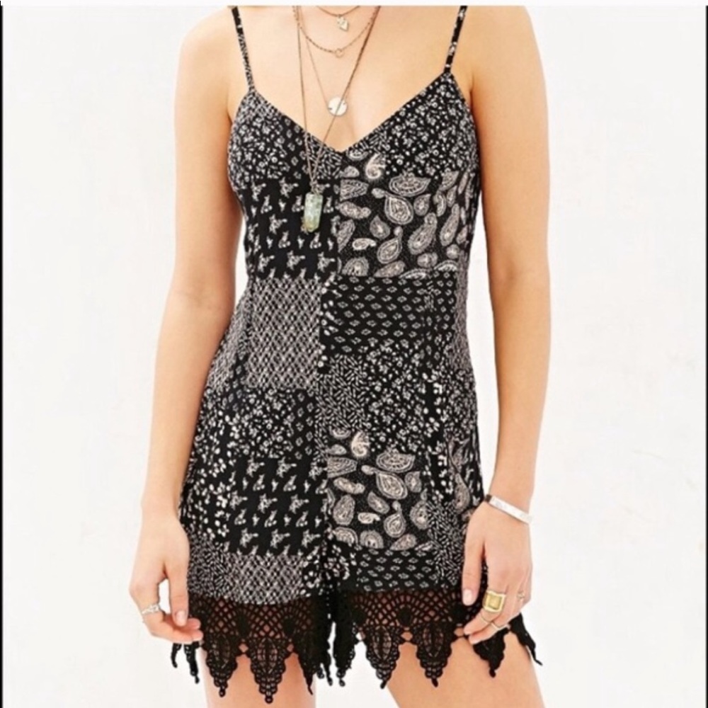 Patchwork 2for30 Pattern Playsuit - image 1